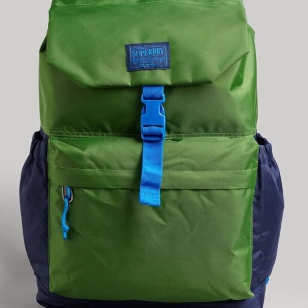 SUPERDRY Mens Vintage Toploader Backpack Bags GREEN