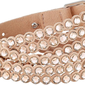 Swarovski Women's Bracelet Power Rose Gold Rhodium Plated Crystals 5523022 Pink