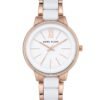 Anne Klein Womens Analogue Classic Quartz Watch with Stainless Steel Strap AK/N1412WTRG