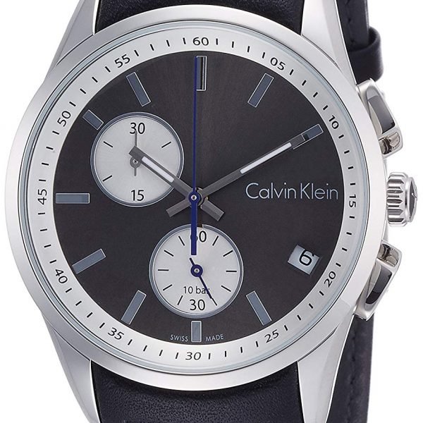 CALVIN KLEIN Bold Chronograph Anthracite Dial Men's Watch K5A371C3