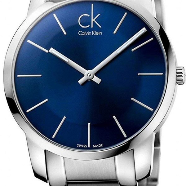 Calvin Klein City Stainless Steel Blue Dial Watch K2G2114N