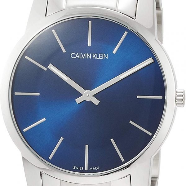 Calvin Klein Men's Quartz Watch with Black Dial Analogue Display Quartz Stainless Steel K2G2114 N
