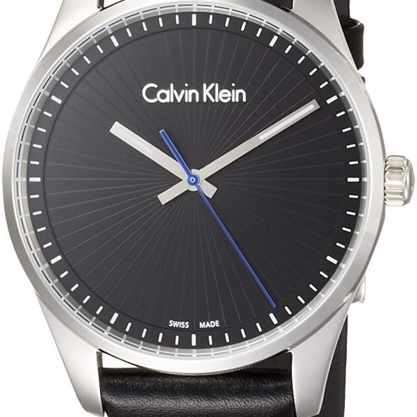 Calvin Klein Mens Steadfast Watch Black K8S211C1