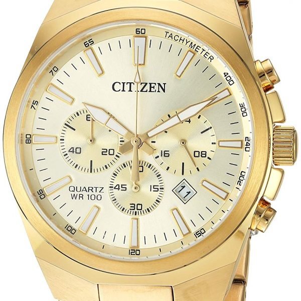 Citizen AN8172-53P Quartz Men's Watch Gold 40mm Stainless Steel