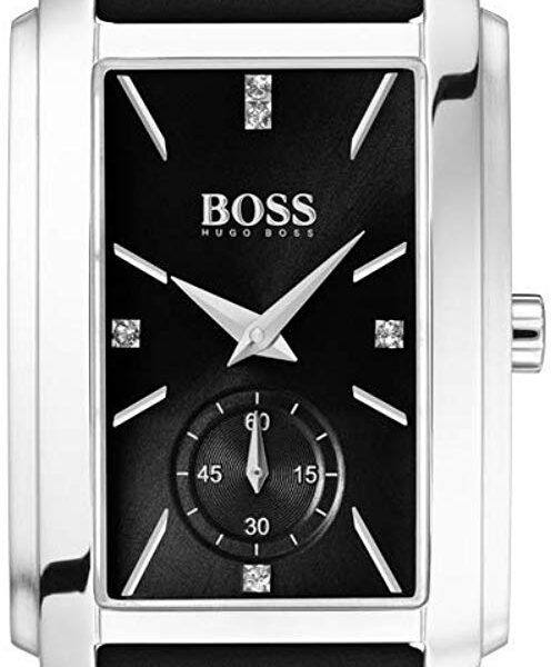 Hugo Boss Watch Womens Analogue Classic Quartz Watch with Leather Strap 1502436