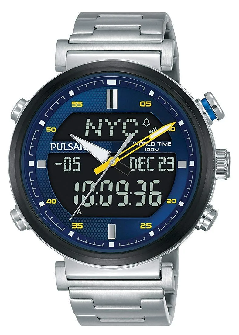 Men's Pulsar Analogue-Digital Quartz Watch PZ4049X1 260 Pulsar Analogue Digital Quartz PZ4049X1 B07GBJ8BSN