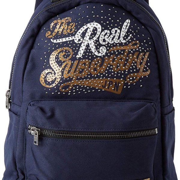 Superdry Midi, Women’s Backpack, Blue (Rhinestone Navy)