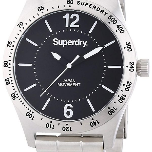 Superdry SYL124BM Womens Watch with Stainless Steel Strap – Silver Colour