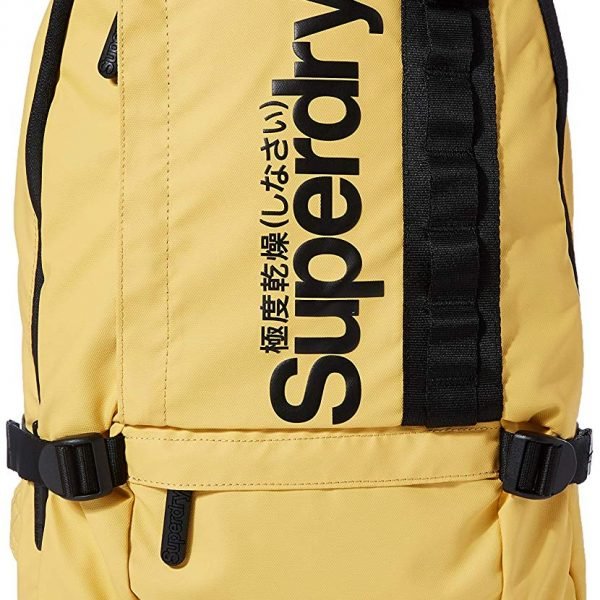 Superdry Slim Line Tarp Rucksack Men’s Backpack, Yellow