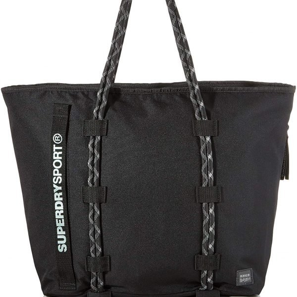 Superdry Women FITNESS TOTE Sports Bags - Black, One Size