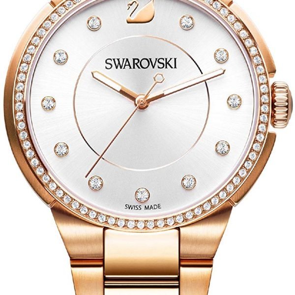 Swarovski City Rose Gold Tone Bracelet Watch Model number 5181642