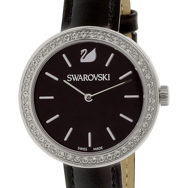 Swarovski Women's Analogue Quartz Watch with Leather Strap 5172176