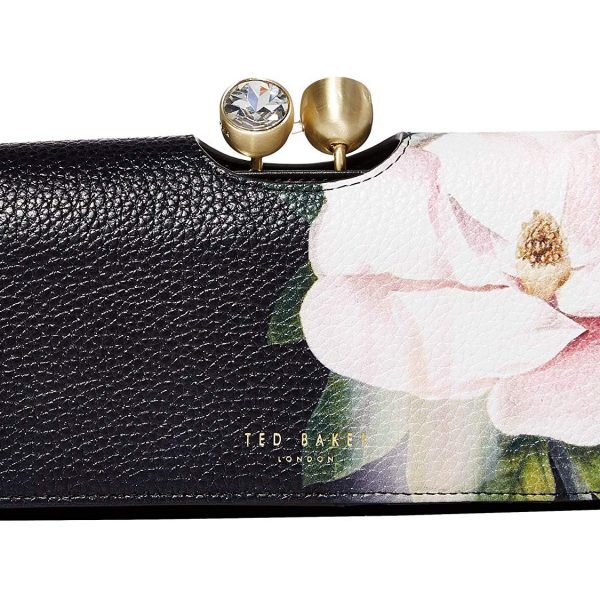 Ted Baker PAISLA Opal crystal bobble leather matinee purse