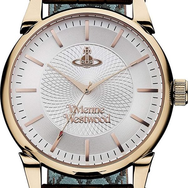 Vivienne Westwood Mens Analogue Classic Quartz Watch with Leather Strap VV065RSBR